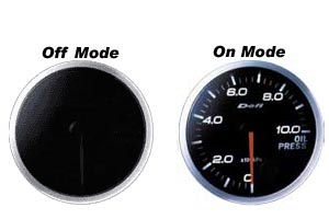 Defi BF Oil Pressure Gauge