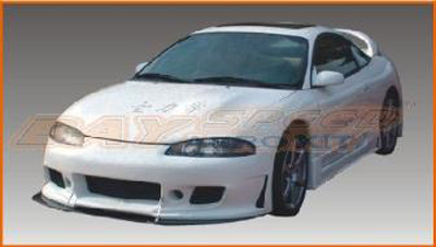 Bay Speed Aero Bd2 Style Front Bumper - Eclipse 95-96