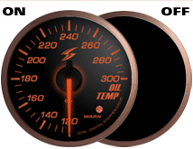 STRI DSD Smoke/Amber Oil Temp 52mm