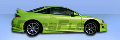 Extreme Dimensions Duraflex Bomber Side Skirts (2 Piece) - 95-99 2G DSM