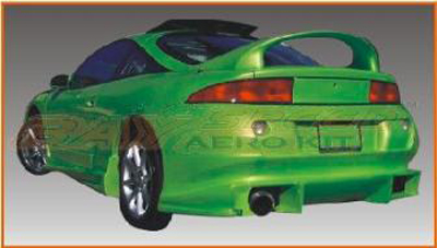 Bay Speed Aero BMX Style Rear Bumper - Eclipse 95-99