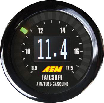 AEM Wideband Failsafe Gauge (Air/Fuel Ratios and Manifold Pressure)