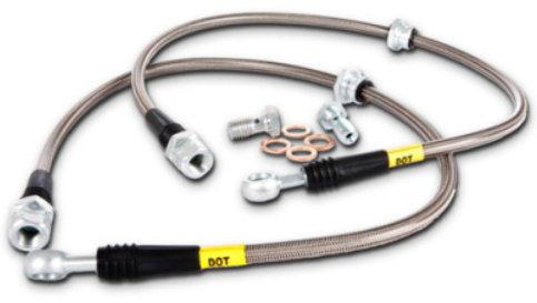 StopTech 95-99 Mitsubishi Eclipse Stainless Steel Rear Brake Lines