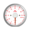 STRI X-Line White Tachometer (Elec) 52mm