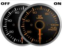 STRI X-Line Black Fuel Press (Elec) 52mm