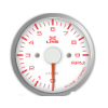 STRI X-Line White Tachometer (Elec) 60mm