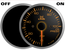 STRI X-Line Smoke/Amber Oil Press (Elec)