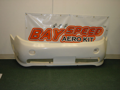 Bay Speed Aero Combat Style Rear Bumper - Eclipse 95-99